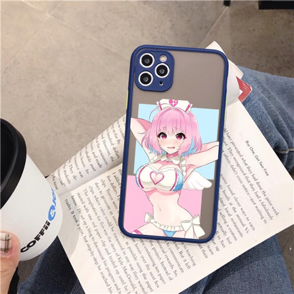 Riamu Yumemi Anime Phone Case for iPhone 14 11 12 13 Mini Pro Max 8 7 Plus X XR XS MAX Translucent Matte Cover