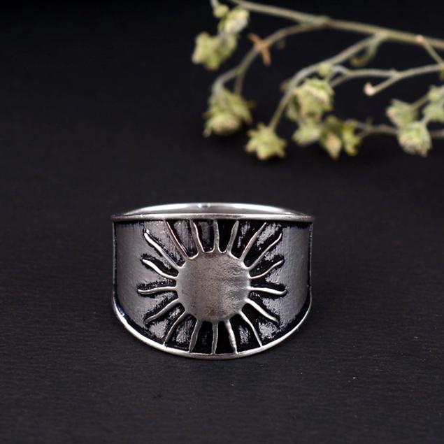 Handmade Adjustable Silver Arthritis Ring Splint Thumb Pain Relief Therapy Band Joint Support Healing Jewelry Gift for Women