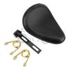 Harley Cruiser Retro Leather Spring Solo Seat для модифицированных мотоциклов