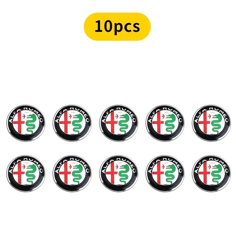 Car Stickers For Alfa Romeo New Remote Car Key Stickers Emblem Logo Accessories Car Goods For Alfa Romeo Giulietta GT 159 147 15