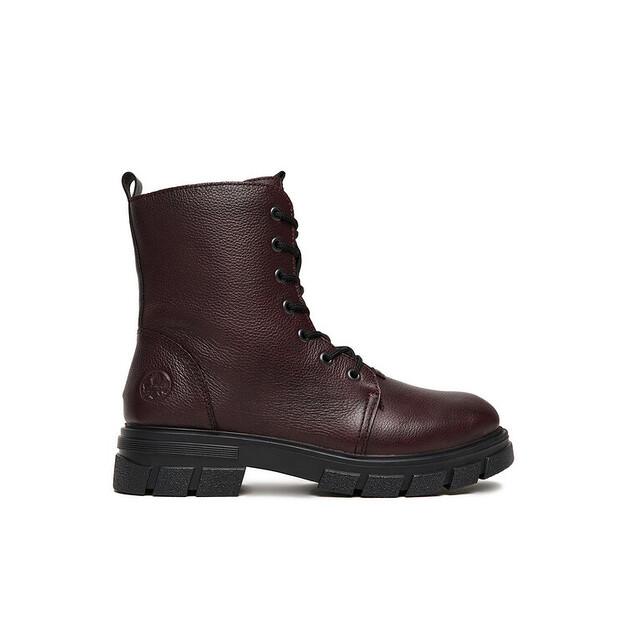 Rieker CEO-Z9116-35 Burgundy Ankle Boots