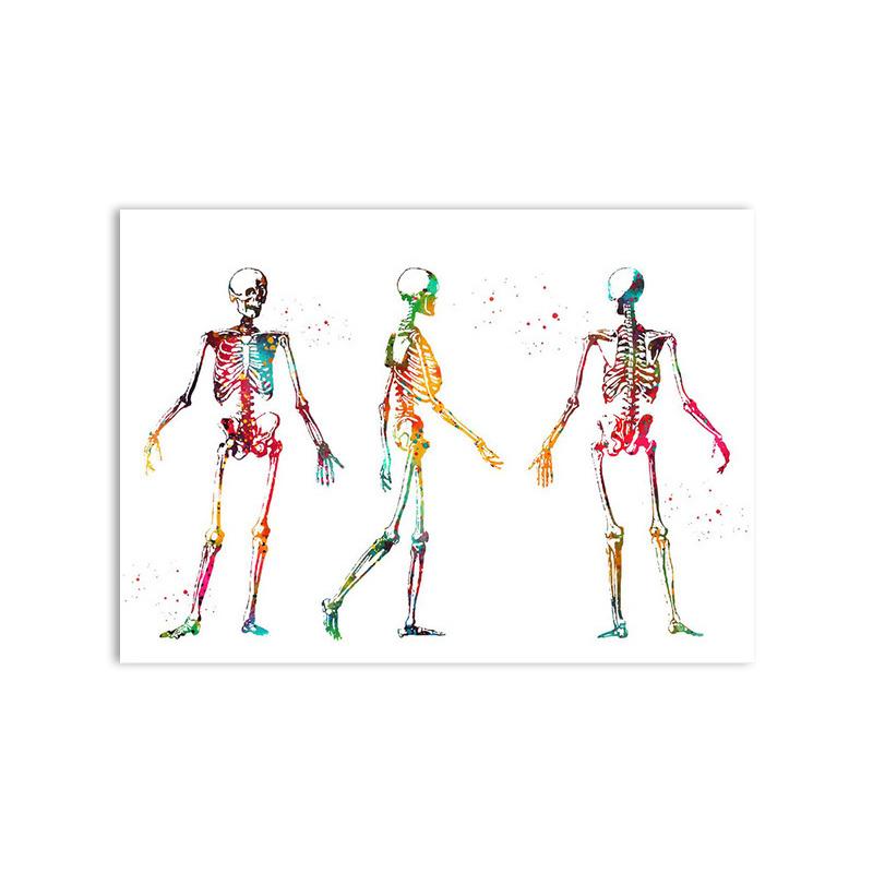 Строение человека Сердце Легкие и кости Плакаты и принты Медицинские клиники Картины на холсте Настенное искусство Медицинские энтузиасты Подарок