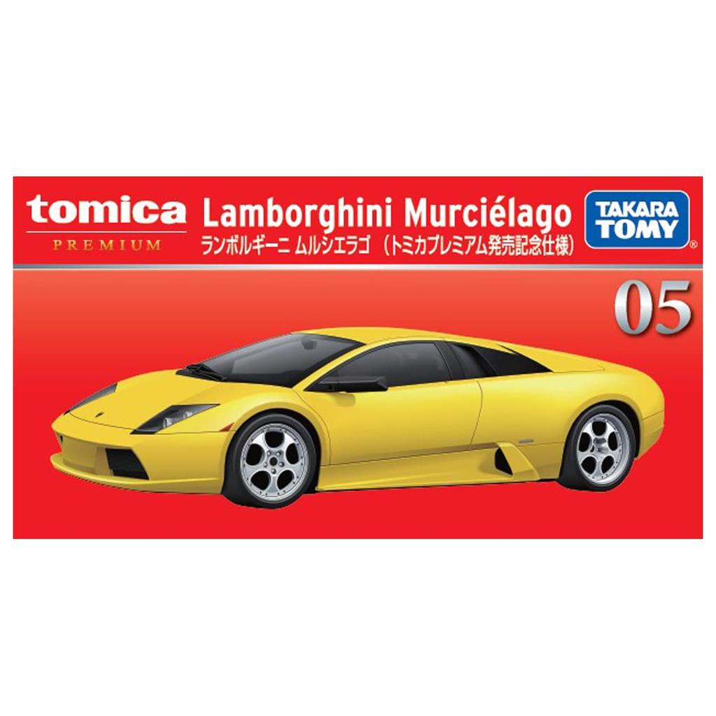 Takara Tomy Tomica Premium 05 Lamborghini Murcielago Памятная миниатюрная игрушечная машинка в честь премиального выпуска для детей от 3 лет и старше (Издание Tomica)