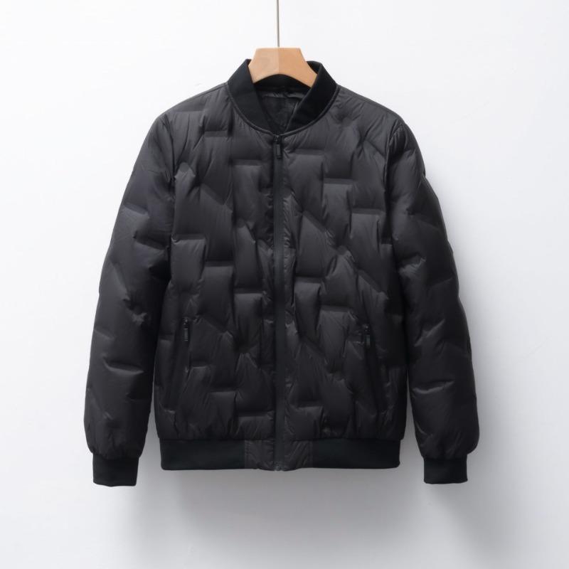 Мужской пуховик 90, клеевой, мужская зимняя куртка со стойкой, большого размера, куртка-бомбер