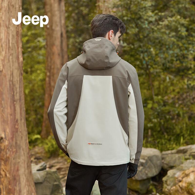 Jeep Унисекс куртка-ветровка 3-в-1 для активного отдыха