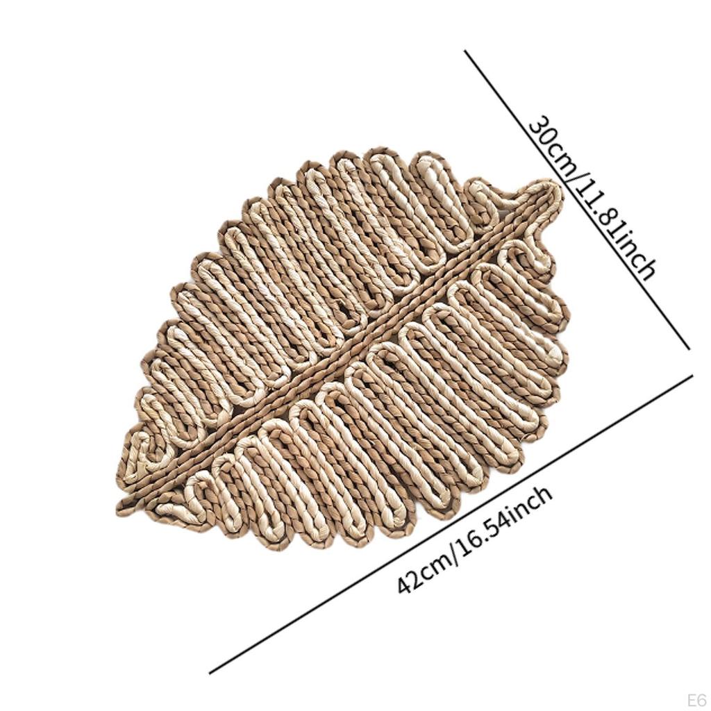 Bohemian Placemat Place Mat Decorative Decor Dishes Rustic Party Countertop Hotel Desk Versatile