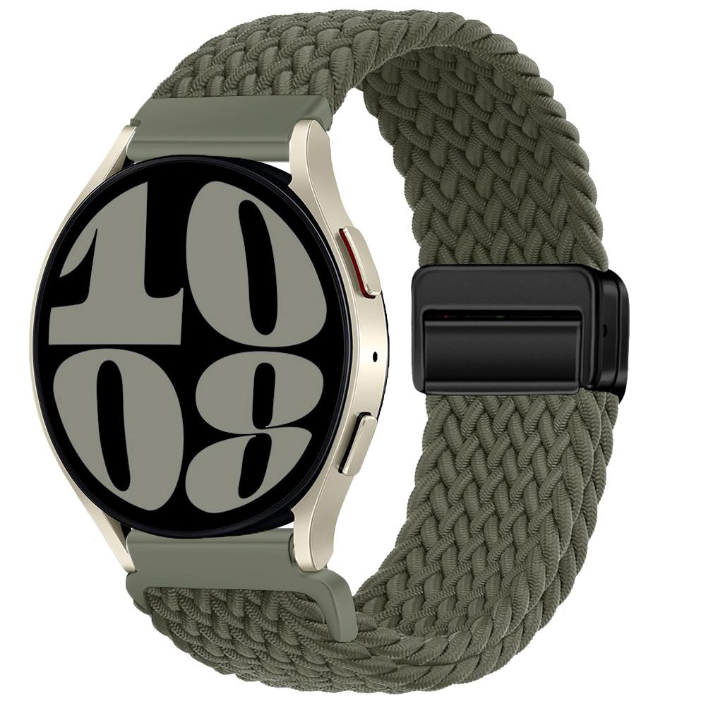 20 мм 22 мм ремешки для Samsung Galaxy Watch 4/5/6/7/6 classic/5 Pro/Gear s3 44 мм 40 мм плетеный ремешок браслет Huawei GT2e 3 4 ремешок