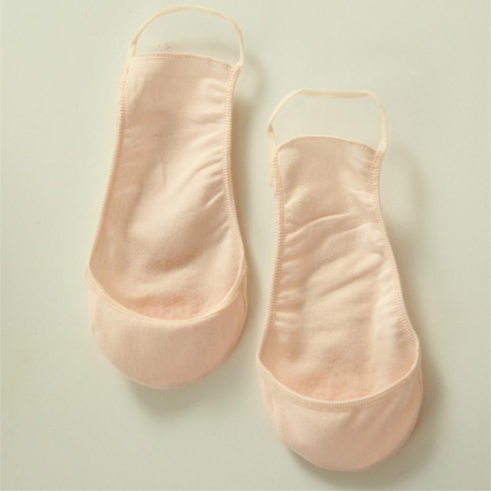 Breathable Half Palm Socks Solid Color Summer Thin Socks High Quality Invisible High Heels Socks