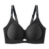 Quality version Contrast color Thread non-marking Medium thin comfortable underwear Women's small breasts gather jelly strips Soft support bra cover
