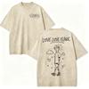 Vintage Washed Rapper Rels B Graphic T Shirts High Street Fashion Trend Short Sleeve Tshirt Unisex Casual Loose Cottontshirts