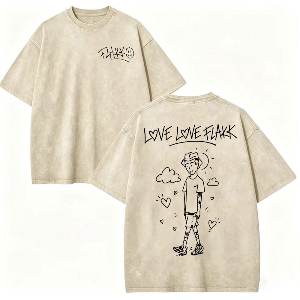 Vintage Washed Rapper Rels B Graphic T Shirts High Street Fashion Trend Short Sleeve Tshirt Unisex Casual Loose Cottontshirts