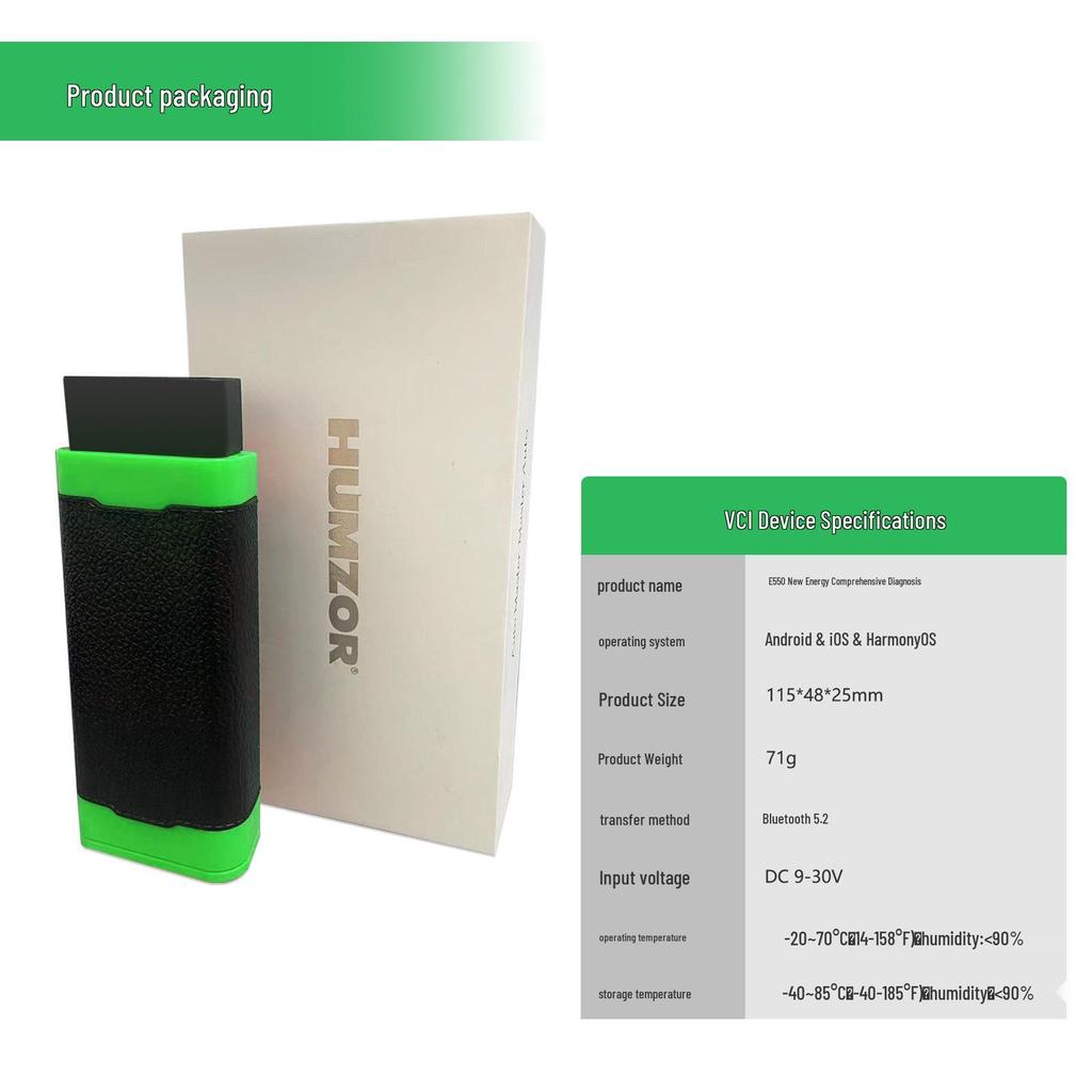 Comprehensive Tester for EV/Hybrid Fault Diagnosis and Battery/Compressor Detection