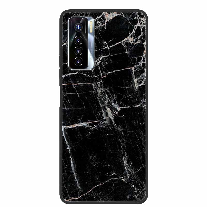 Для Tecno Camon 17 Pro Чехлы 17P 17 Мягкий ТПУ Силиконовый Чехол для Телефона для Tecno Camon 17P Задняя Крышка Бампер Fundas Camon17 CG7n Capa
