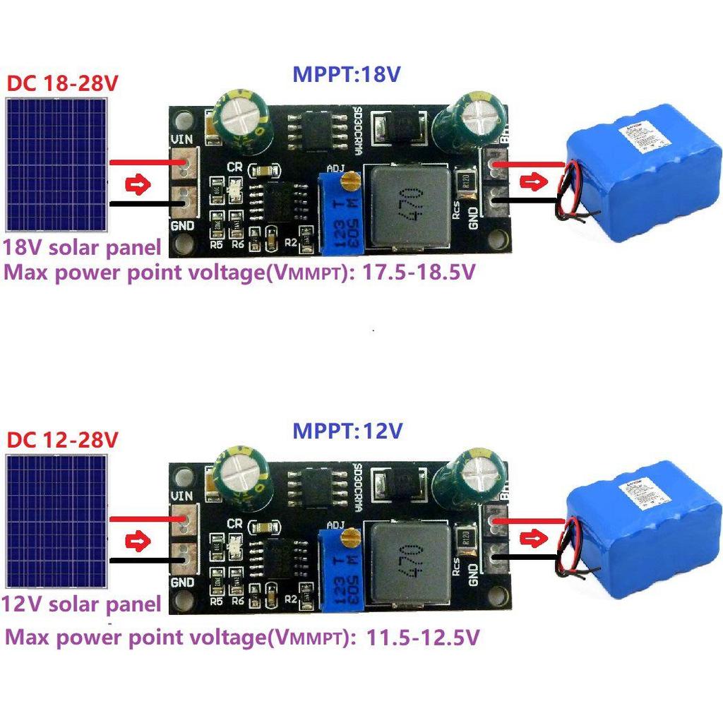 SD30CRMA Solar Panel MPPT Controller (9V-18V)