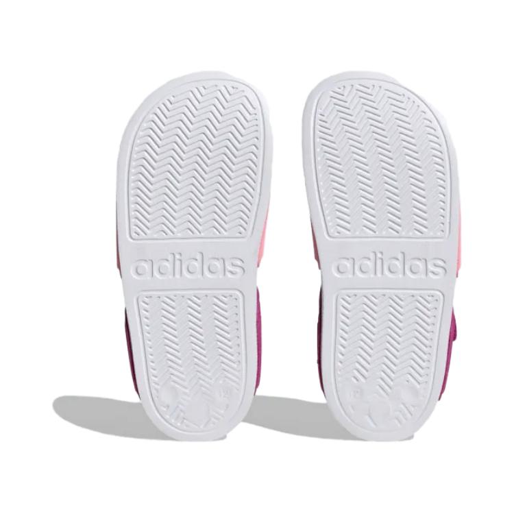 Adidas Adilette Sandal K Comfortable Versatile Non-Slip Shock Absorbing Durable Kids Sandals Kids Sandals Purple Pink H06445