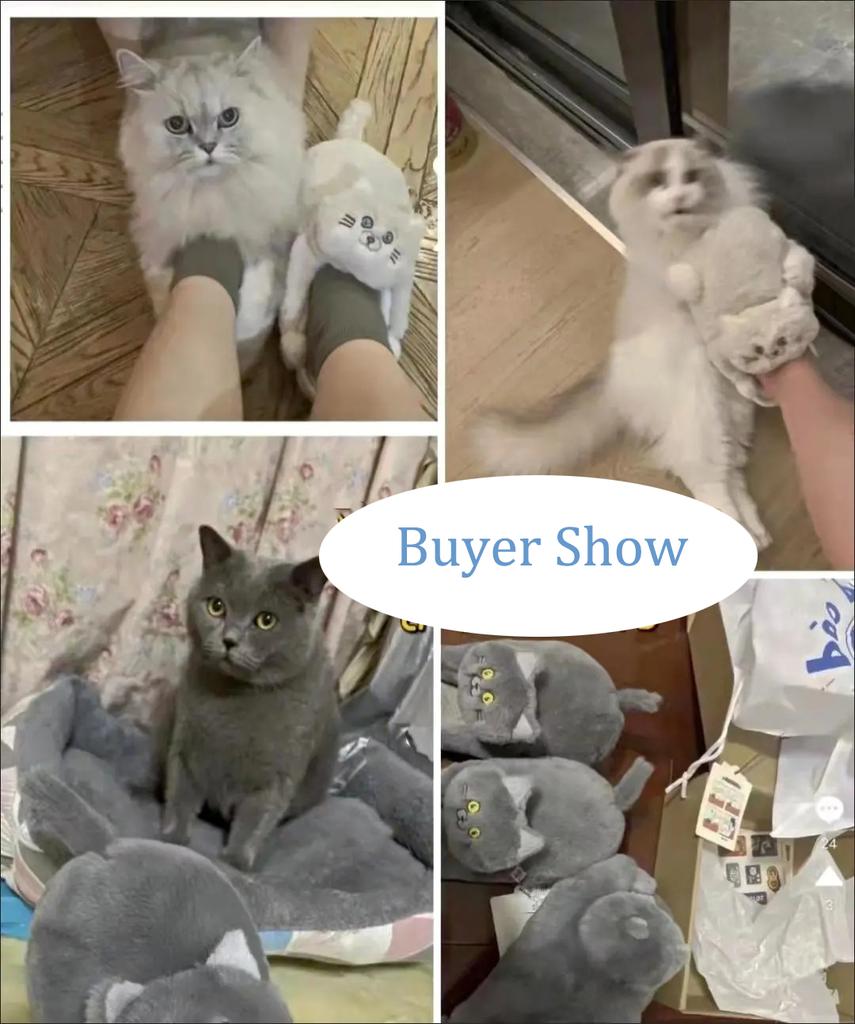 Модные тапочки-следки в виде кошки, женская зимняя теплая обувь, бесплатная доставка, забавные шлепанцы с животными, женские пушистые меховые мюли, подарок на день рождения, игрушки