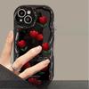 Подходит для чехла для мобильного телефона Apple 14 IPhone 13 Силиконовый Полностью закрытый Противоударный 11/12 Mini Милые и крутые тюльпаны на экране
