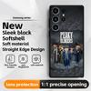 Phone Case For Samsung Galaxy S25 S24 S23 S22 S21 S20 Plus Ultra Note20 Thomas Shelby Peaky Blinders Soft Black