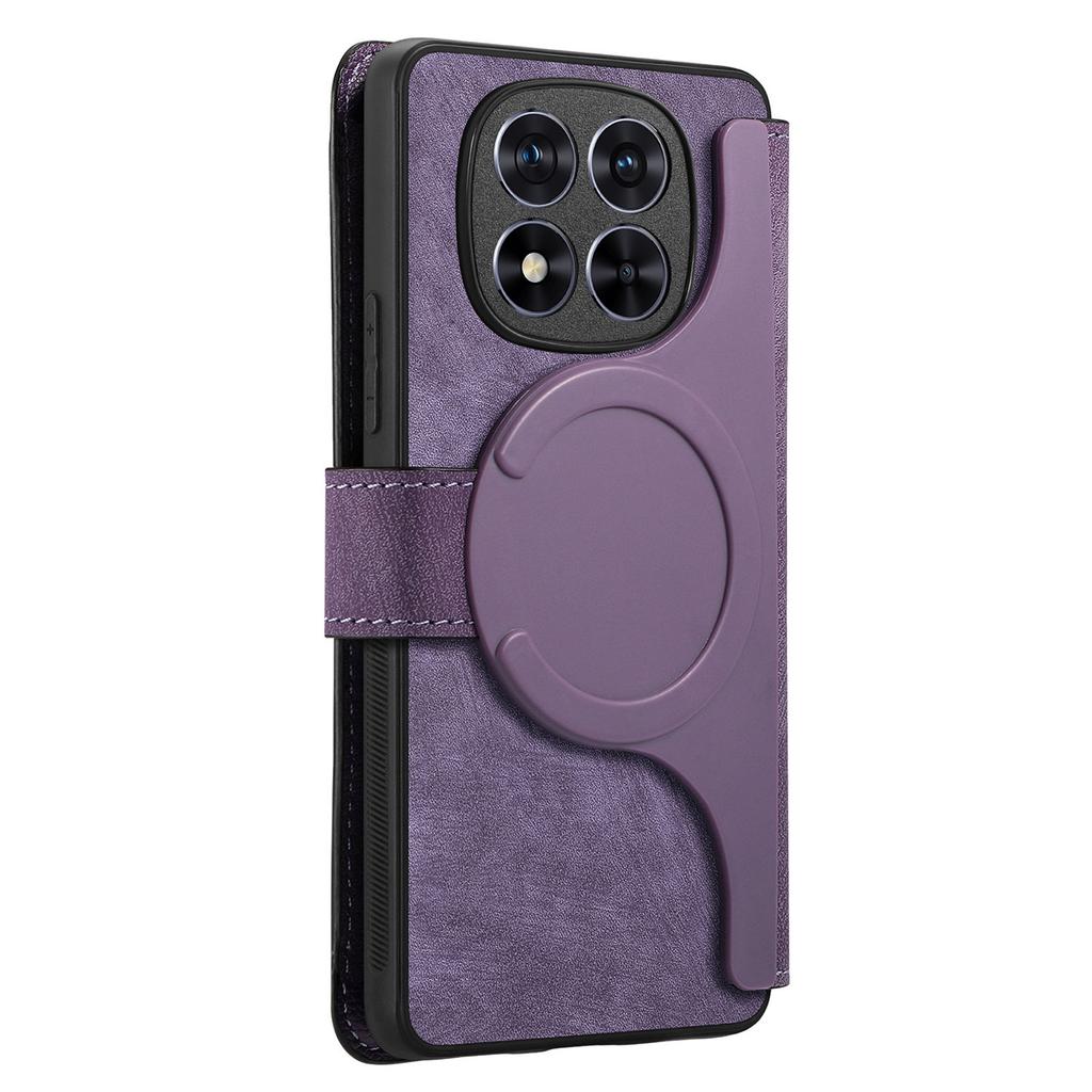 For Xiaomi Redmi Note 14 Pro 5G Magnetic Case CASENEO Detachable Leather Phone Wallet Cover