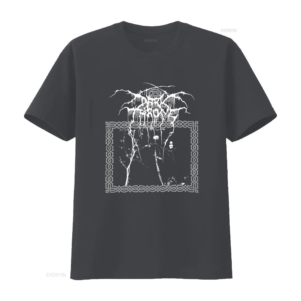 1993 DARKTHRONE TAAKEFERD 90-е Винтажная футболка Death Metal Редкий Размер XL винтаж Стирка Уличная одежда Графический Унисекс Дышащий