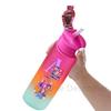 Anime K-Pop Demon Hunters A-Z English Letter Printed Character Water Cup Demon Hunters Large Capacity Outdoor Portable Drinking Bottle for Boy Girl
