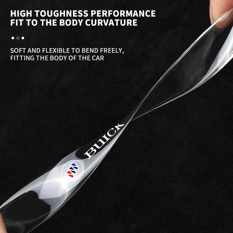 4pc Transparent Car Door Rearview Mirror Protection Strip For Buick Century Excelle XT Envision Excelle GT Verano Regal LaCrosse ZT1