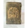 Extra Large 620 Page Antique Tree of Life Leather Journal Unlined Nature Emboss