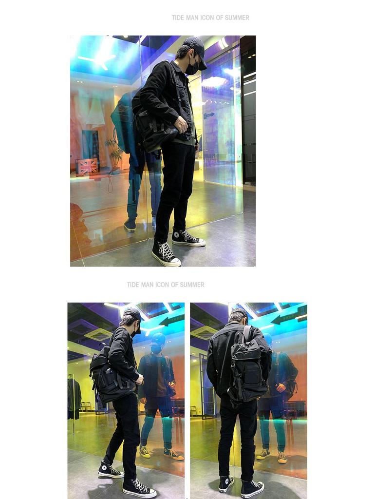 Мужская белая джинсовая куртка приталенного кроя - Повседневная рабочая одежда в корейском стиле