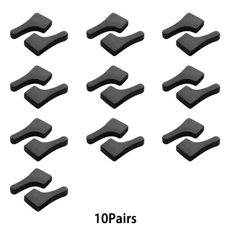 10 пар в наборе Силиконовые крючки для очков за уши Эластичные Нескользящие Заушники для очков Высококачественные Мягкие Фиксаторы для очков Набор