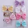 6pcs Glitter Hair Bows Sparkly Hair Clips Multi Color Alligator Clips Hair Clips for Baby Girls Teens Toddlers Hair Accessories