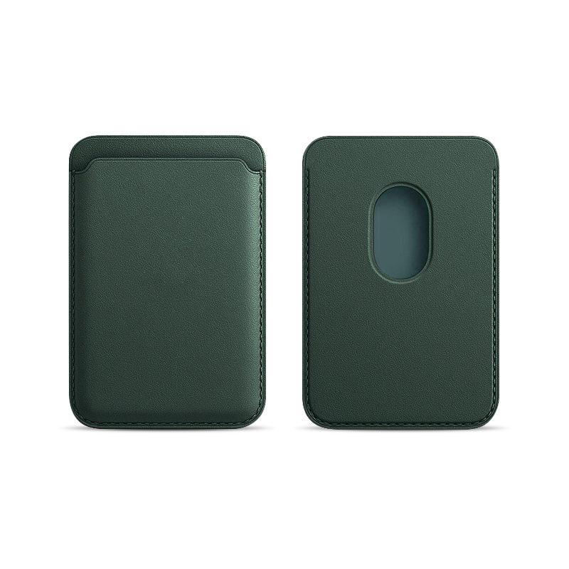 Для Magsafe Прочный Магнитный Держатель для Карт Чехол Для iPhone 17 Pro Max 17 Air 16 15 14 Plus 13 12 11 Телефон Кожаный Кошелек Сумка Чехол