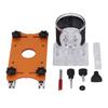 Woodworking Router Base with Transparent Cover Milling Cutter Slotting Bracket Wood Trimmer Fastener Kit 6‑56mm