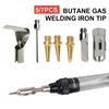 Head Welding Torch Pen Tool Gas Soldering Iron Head Butane Gas Soldering Iron Kit Gas Welding Kit