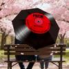 1PC music life Automatic Open/Close Umbrella with Windproof, 8-Rib Sturdy Canopy, Durable Ribs, Fashionable Design,1260a