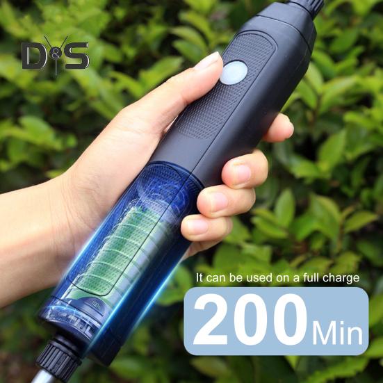 Садовый электрический опрыскиватель 5 л/8 л, ранцевый опрыскиватель с плечевым ремнем, телескопическая штанга, 2 насадки, работающий от аккумулятора, для ухода за газоном и двором