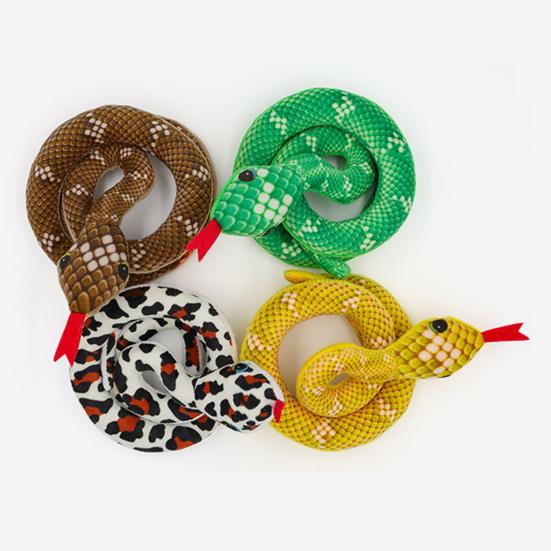 Интерактивные игрушки для кошек, змеиный дизайн, реалистичный дизайн с кошачьей мятой, устойчивый к укусам, избавляет от скуки, скрежетая зубами, мягкие плюшевые игрушки для кошек