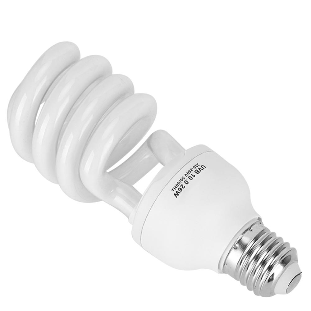 26W Energy Saving Light Reptile UVb Lizard Succulent Plants Ultraviolet Sunlight Lamp10.0 (Suitable for Deserts Type)