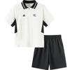 Balabala Boys' Quick-Dry Cooling Short Sleeve Two-Piece Set