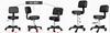 Stool with Backrest - Black