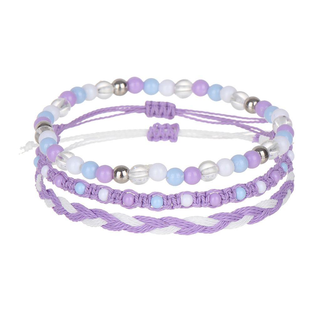 Handmade Charm Design Muti-layer Bracelets Hand Woven Bracelets Fashion Jewelry Beads Bracelet