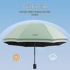 Очень большой зонт-солнцезащитный двойного назначения: Плотный, Усиленный, Складной для Солнца и Дождя
