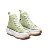 Converse Run Star Hike Platform Высокий сезонный цвет - Оливковые кроссовки унисекс Aura Зеленый Черный Белый A00552C