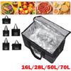 16L/28L/50L/70L Insulated Cooler Bag Large Capacity Beverage Cooler Bag Picnic Refrigerated Lunch Box Bag With Zipper