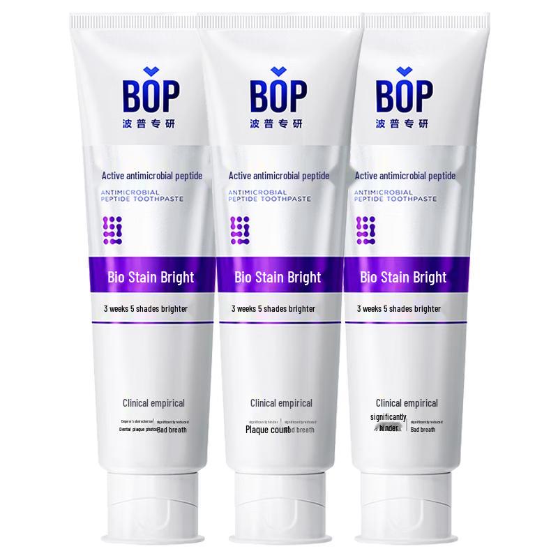 bop Активная антимикробная отбеливающая фторидная зубная паста
