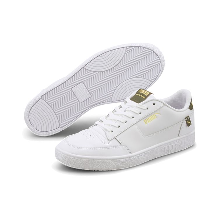 Puma Кеды Ralph Sampson Mc Pop Retro Casual с низким верхом Унисекс Белые Зеленые 375910-01