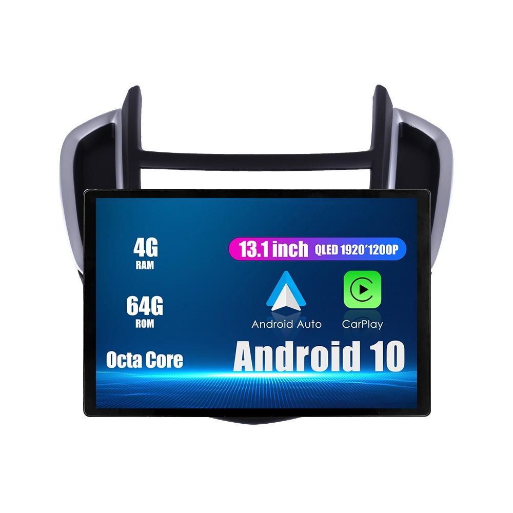 Android Радио 13,1 "Автомобильное стереонавигационное головное устройство Мультимедийный плеер GPS для Chevry Trax 2014-2016