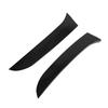 1 Pair Left Right Gloss Black Rear Window Side Spoiler Wing Car Modification Replacement for MK6