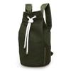 New Canvas Drawstring Backpack Large Capacity Water Bucket Basket Bag, Sports and Fitness Bag Cycling Backpack