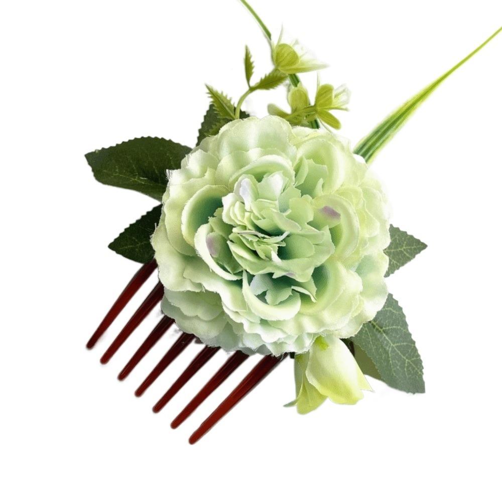 Bohemian Flower Hair Comb Hair Clip Wedding Bride Accessories  Water Splashing Festival