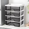 Black Luxury Multi-Layer Cosmetic Storage Box & Transparent Drawer Cabinet